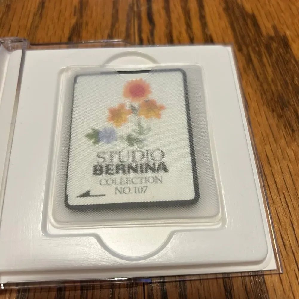 Studio Bernina Embroidery Card Collection No. 107 Baby Lock Brother Simplicity
